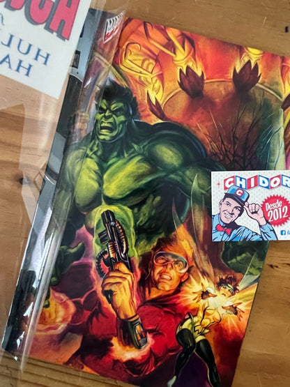 Comic - Tales Of The Astonish #1 Portada Acetato Hulk Wasp