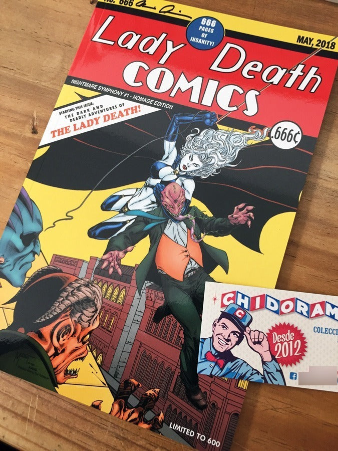 Comic - Lady Death Nightmare Symphony #1 Detective Comics 27
