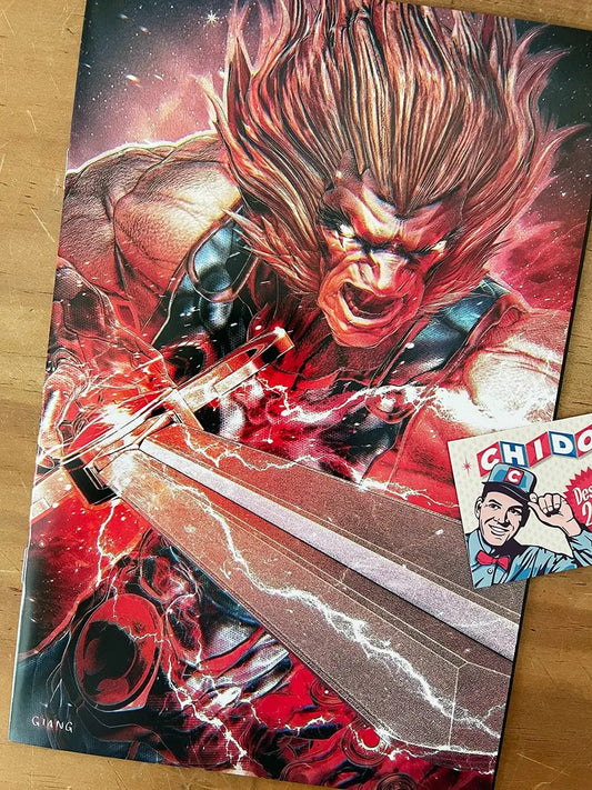 Comic - Thundercats #1 John Giang Lion-o Leon-o Virgin