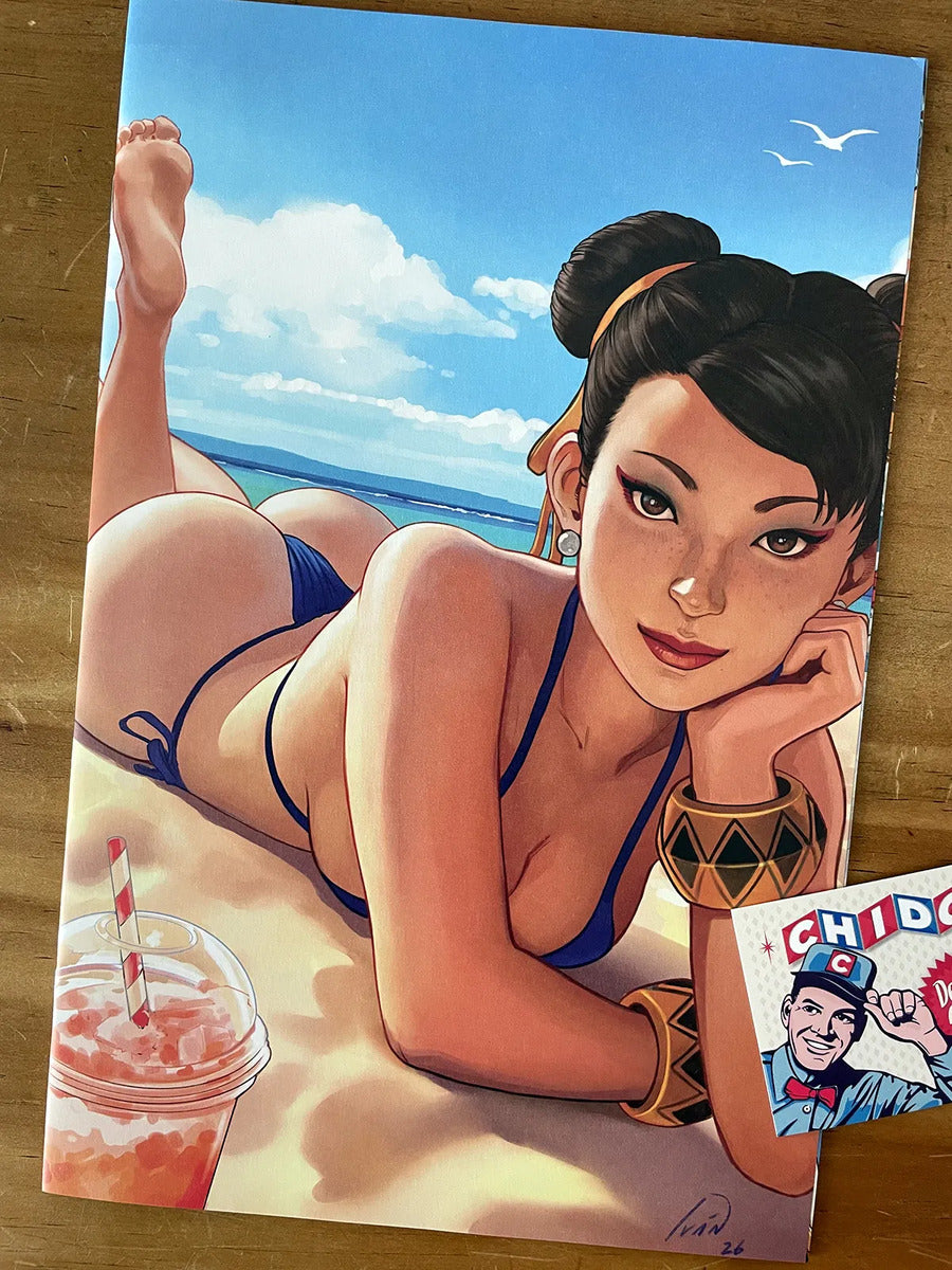 Comic - Street Fighter Swimsuit 2026 Ivan Talavera Chun Li