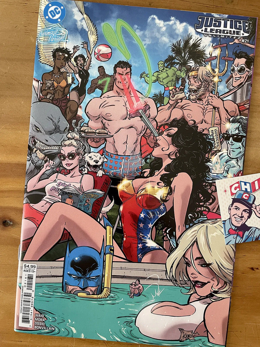 Comic - Justice League Unlimited #21 Kaare Andrews Variant