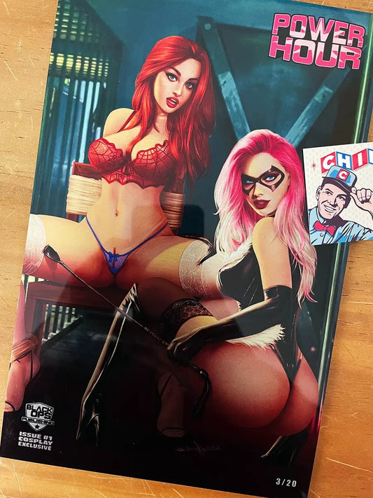 Comic - Power Hour #1 Metal Mary Jane Black Cat Sexy Naughty