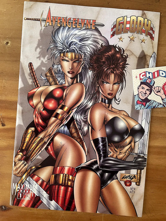 Comic - Avengelyne Glory #1 Liefeld Variant