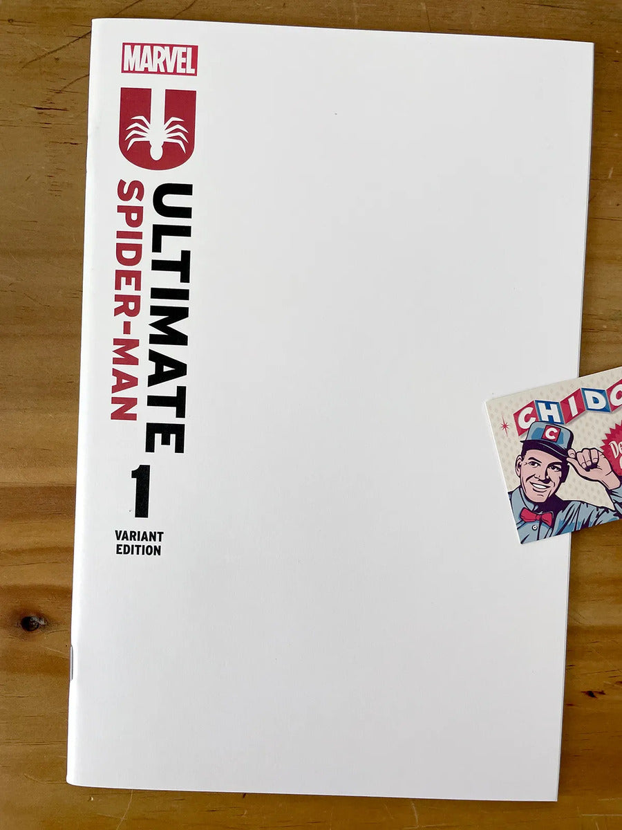 Comic - Ultimate Spider-man #1 Blank Variant
