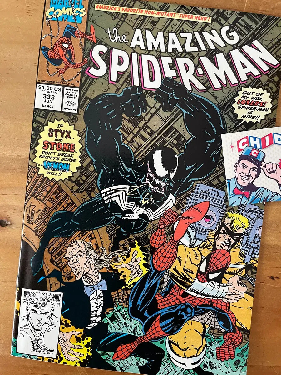 Comic - Amazing Spider-man #333 Erik Larsen Venom