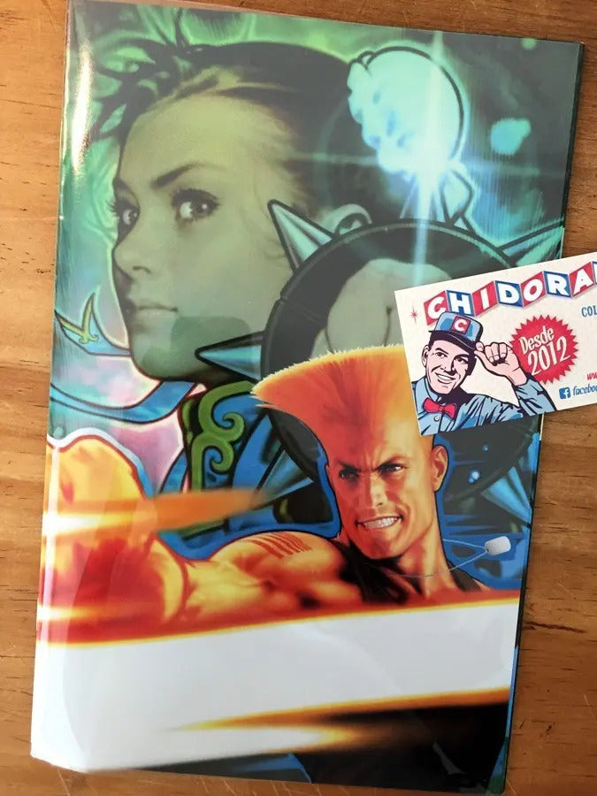 Comic - Street Fighter #5 Power Foil Chun Li Acetato