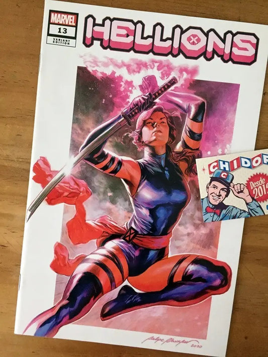 Comic - Hellions #13 Felipe Massafera Variant Psylocke X-men
