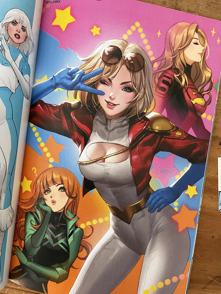 Comic - Power Girl Uncovered #1 Lobos Sexy Wonder Woman
