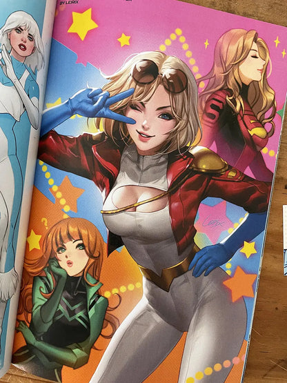 Comic - Power Girl Uncovered #1 Lobos Sexy Wonder Woman