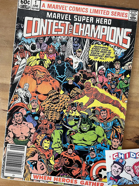 Comic - Marvel Super Hero Contest Of Champions #1