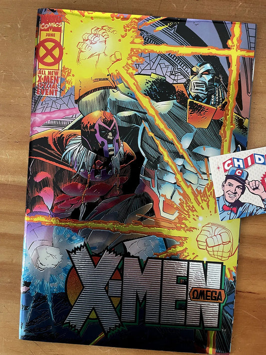 Comic - X-men Omega #1 Magneto Apocalypse Chrome