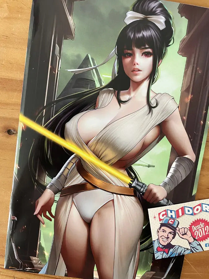 Comic - Samurai Of Oz #4 Sexy Ligh Side Jedi Nice Variant