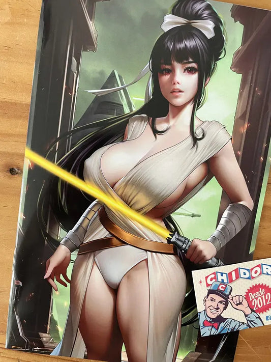 Comic - Samurai Of Oz #4 Sexy Ligh Side Jedi Nice Variant
