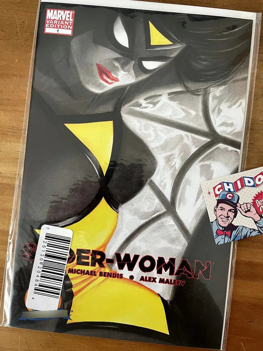 Comic - Spider-woman Alex Ross Spot Color Variant