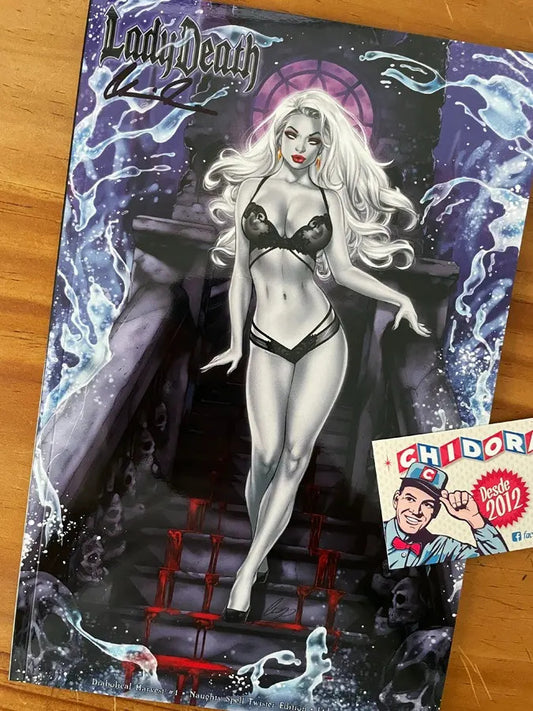 Comic - Lady Death Diabolical Harvest #1 Chatzoudis Naughty