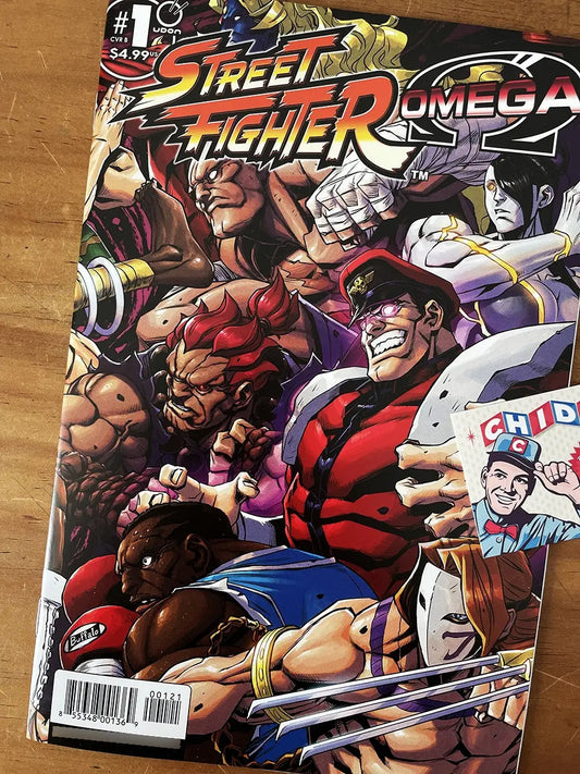 Comic Set - Street Fighter Omega #1 Connecting Set Chun Li