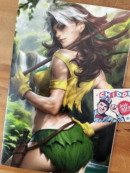 Comic - Uncanny X-men #1 Artgerm Rogue Sexy Savage