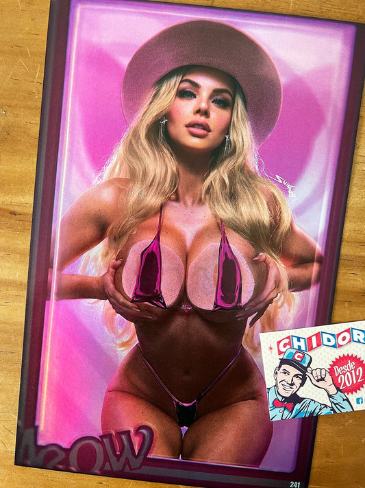 Print - Impresión Foil De Barbie Doll Shikarii Bikini