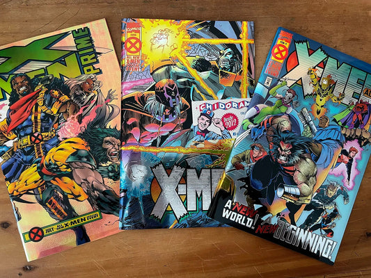 Comic Set - X-men Alpha Omega Prime Madureira Romita