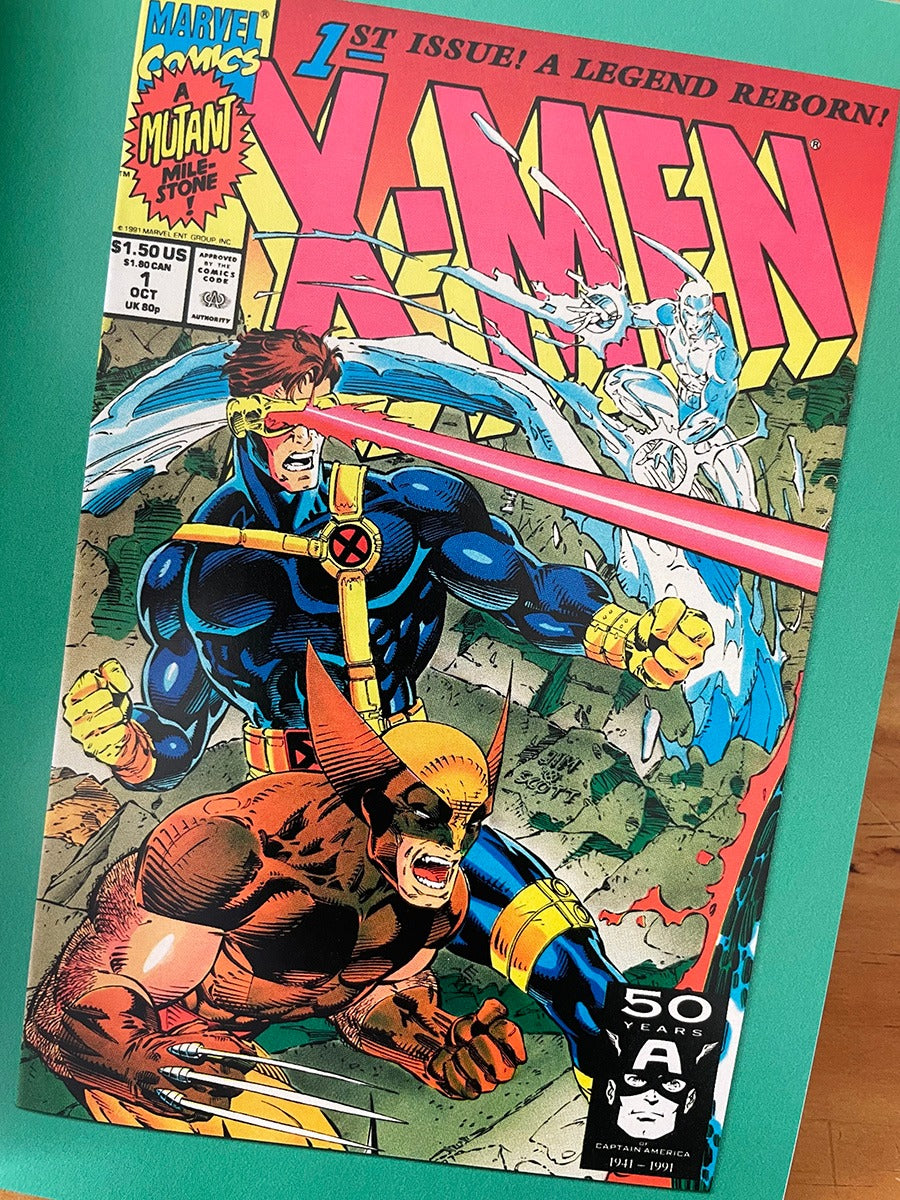 Libro - Uncanny X-men Jim Lee Trading Cards Nuevo