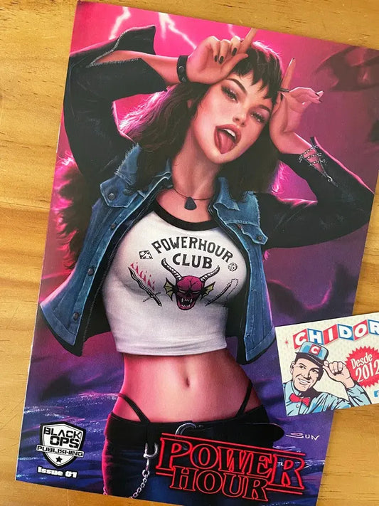 Comic - Power Hour #1 Sun Khamunaki Sexy Stranger Things
