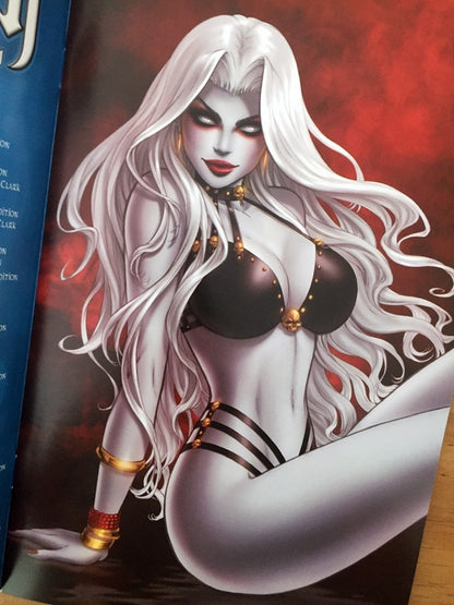 Comic - Lady Death Swimsuit 2020 Firma Pulido Nuevo Foil