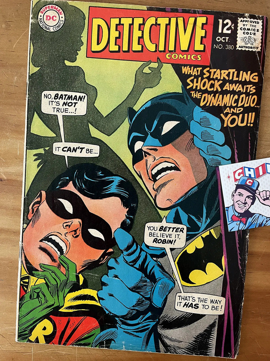 Comic - Detective Comics #380 Infantino Batman Robin 1968