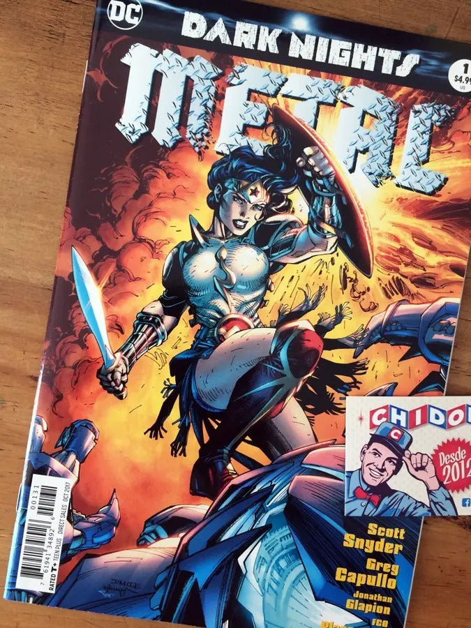 Comic - Dark Nights Metal #1 Jim Lee Scott Snyder