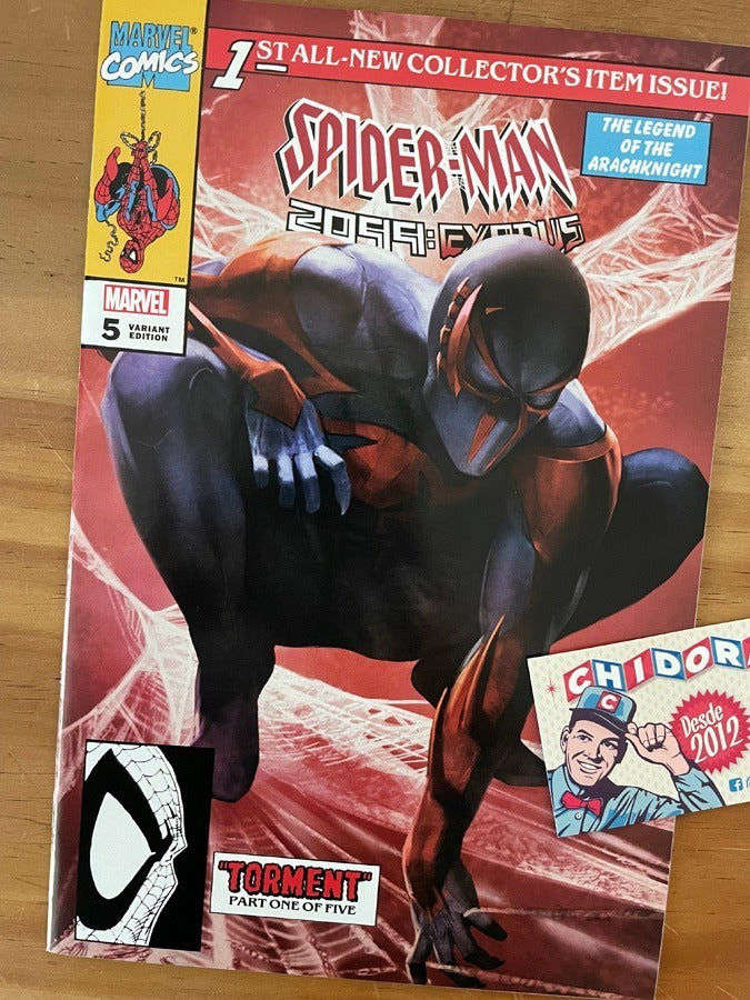 Comic - Spider-man 2099 Exodus #1 Torment Mcfarlane Homage