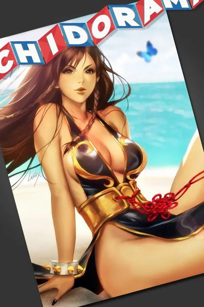 Comic - Street Fighter Masters Chun-li #1 Leirix Black Cover