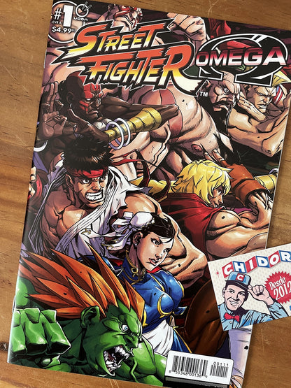 Comic Set - Street Fighter Omega #1 Connecting Set Chun Li