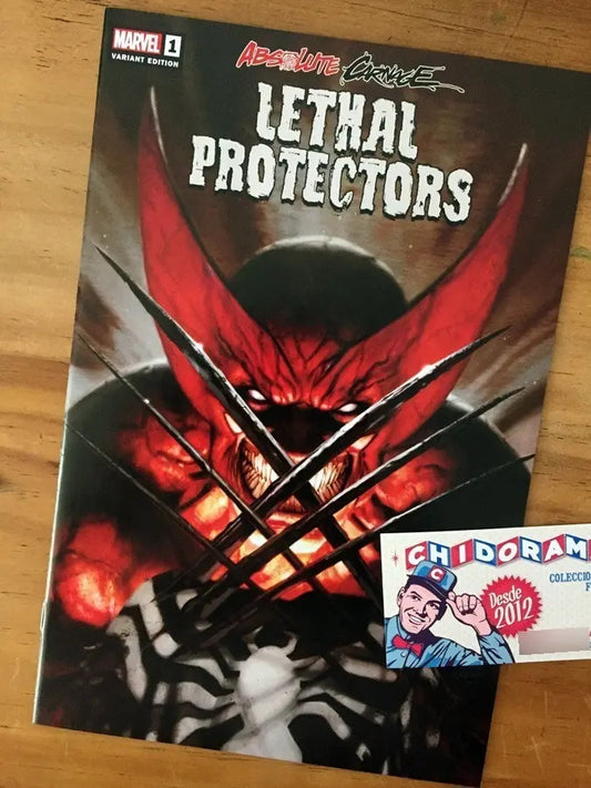 Comic - Absolute Carnage Lethal Protectors 1 Wolverine Venom