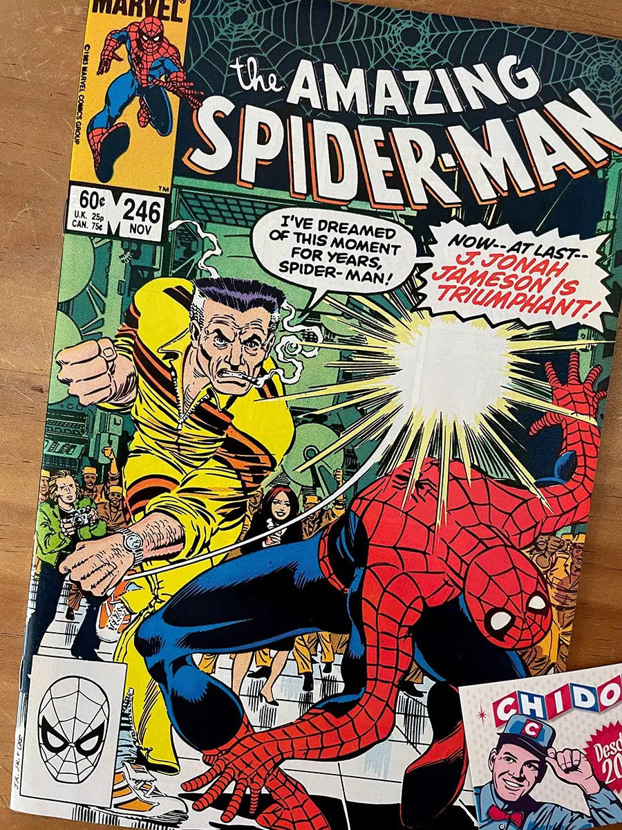 Comic - Amazing Spider-man #246 J Jonah Jameson