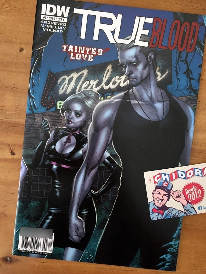 Comic Set - True Blood #1 Al #5 Scott Campbell Variants