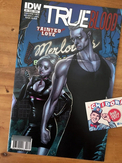 Comic Set - True Blood #1 Al #5 Scott Campbell Variants