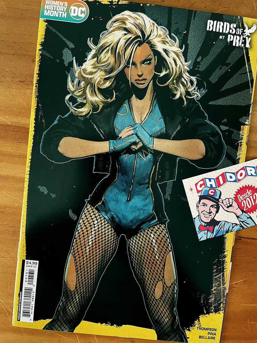 Comic - Birds Of Prey #7 Sozomaika Variant Sexy