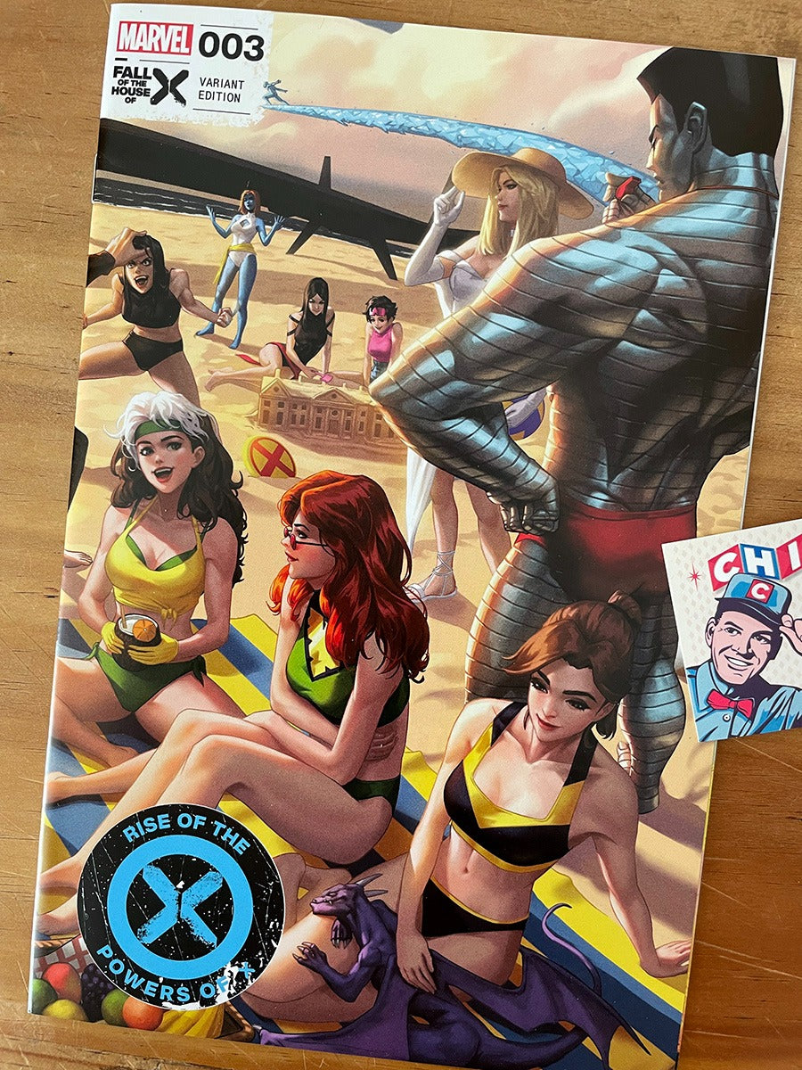 Comic Set - X-men #3 Ejikure Connecting Set Rogue Beach Jean