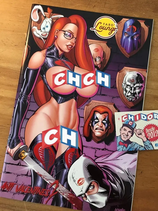 Comic - Faro's Lounge Jessica Rabbit G.i. Joe Naughty Varese