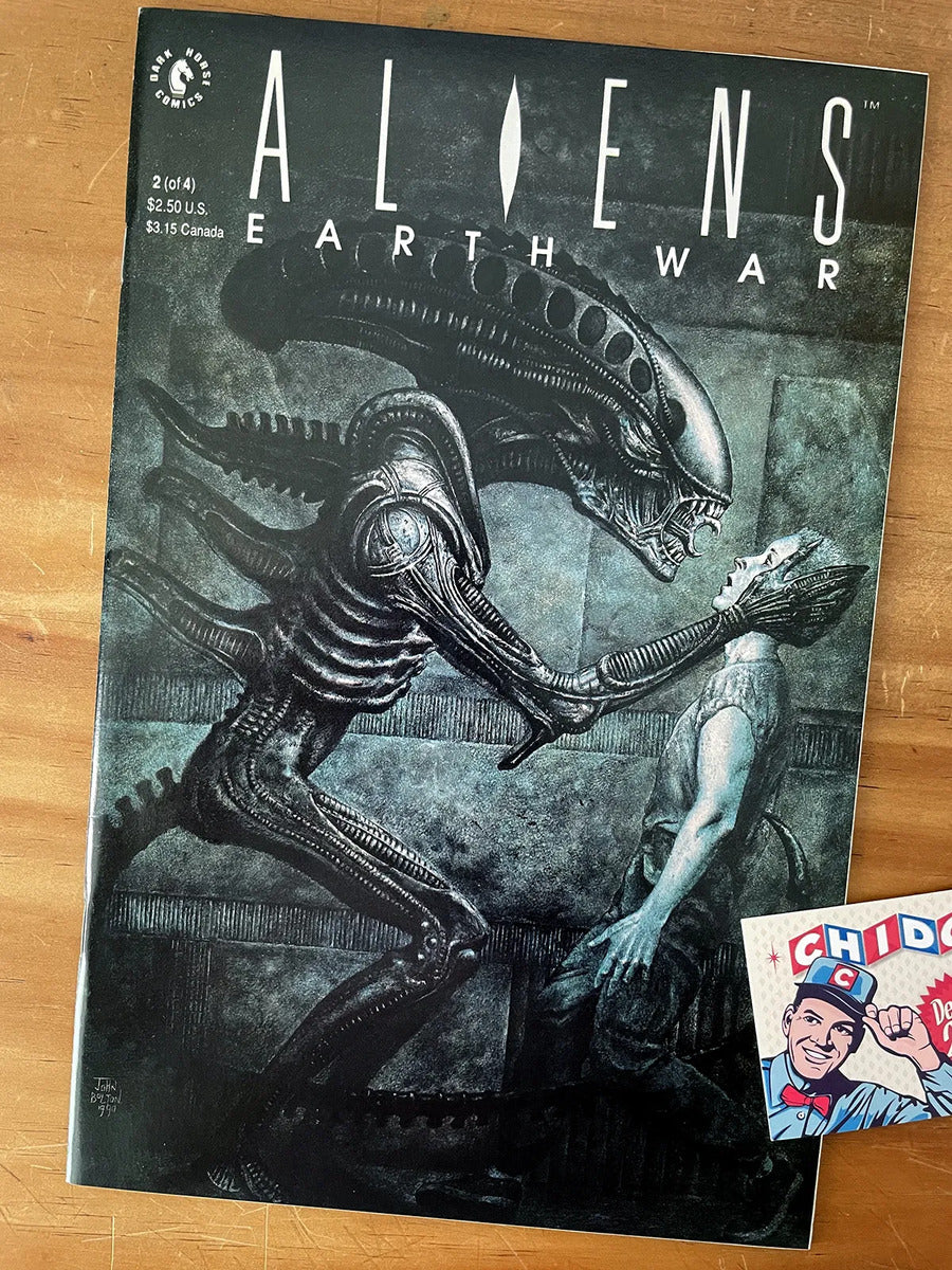 Comic Set - Alien Earth War Completo Alien Warrior Xenomorph