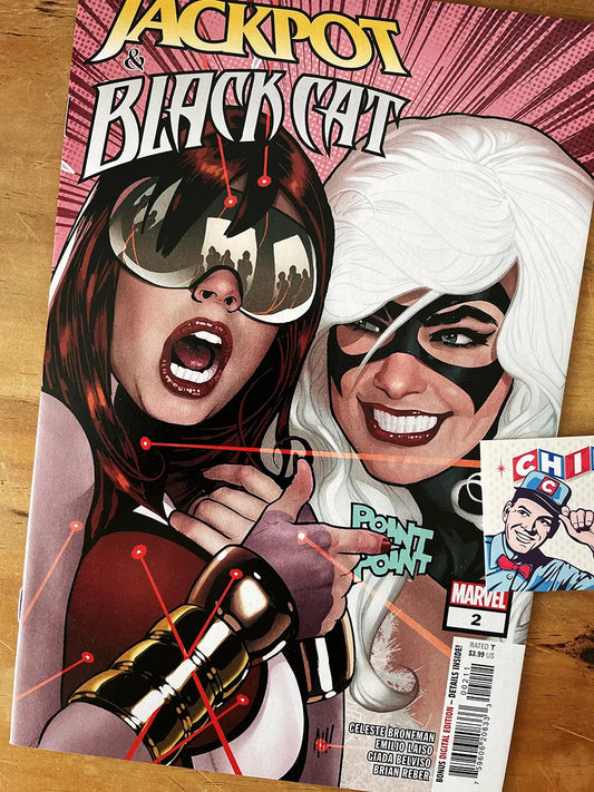 Comic - Jackpot & Black Cat #2 Adam Hughes Variant