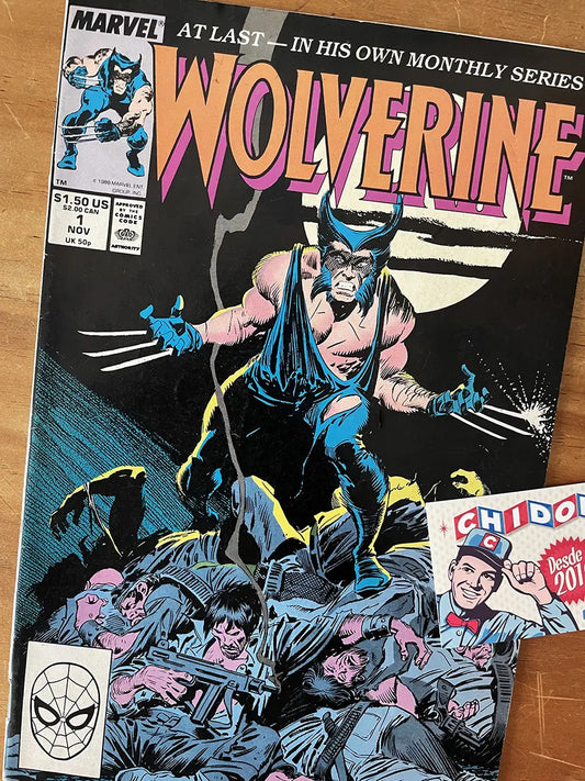 Comic - Wolverine #1 1998 1st Pgt Patch Appearance Logan