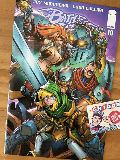Comic - Battle Chasers #10 Humberto Ramos Red Monika