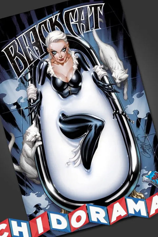 Comic - Black Cat #1 Milk Bathtub Scott Campbell Sexy