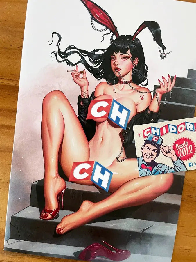 Comic - Power Hour #2 Bad Bunny Dravacus Full Body D Sexy