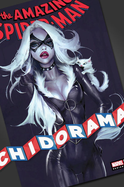 Comic - Amazing Spider-man #19 Ivan Tao Black Cat Sexy