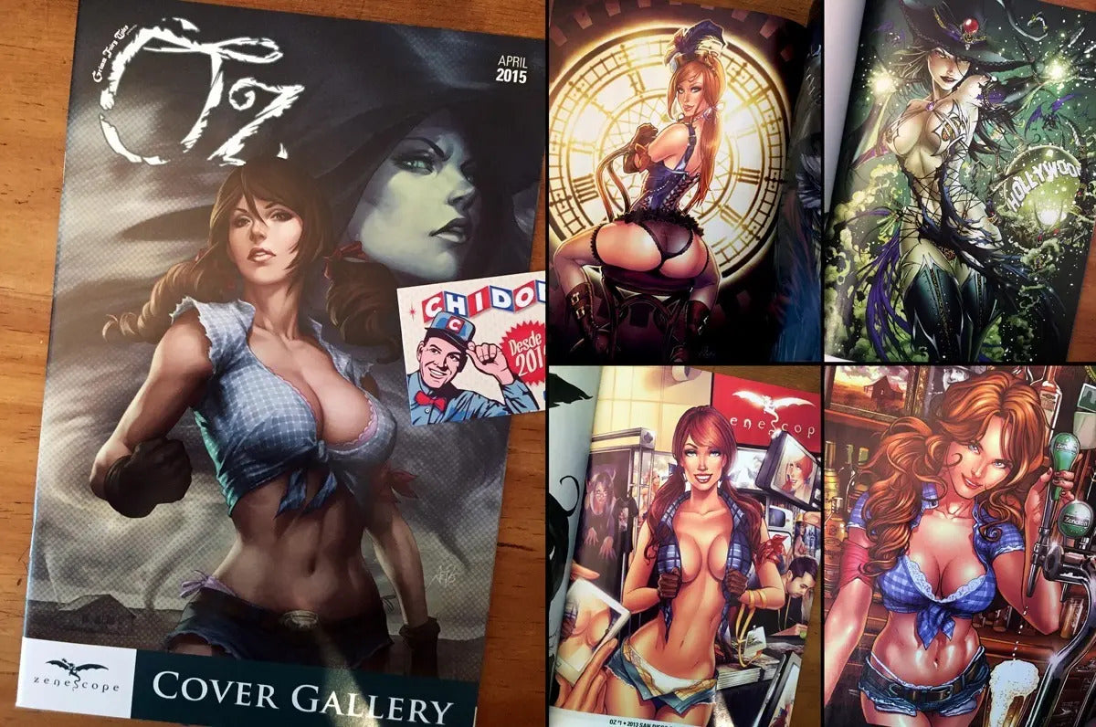 Comic - Oz Cover Gallery #1 Zenescope Art Artgerm Chatzoudis