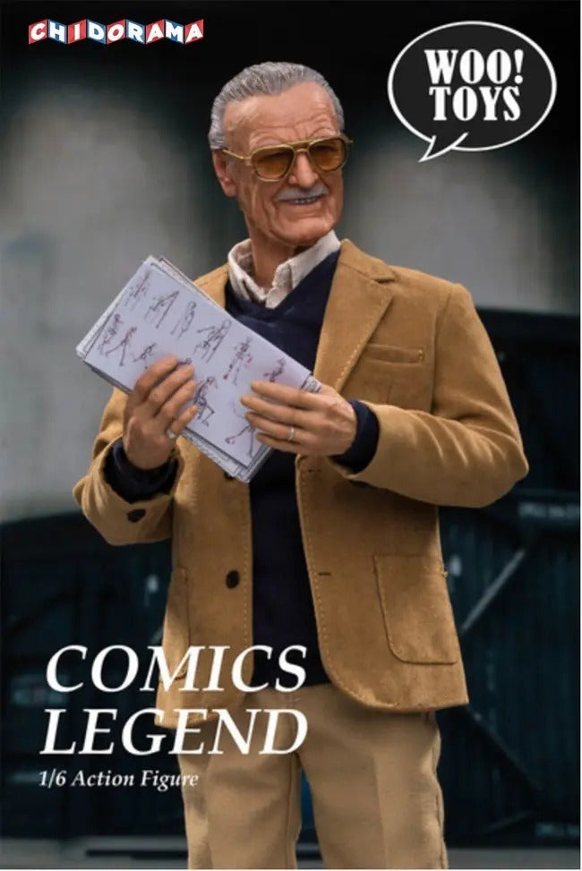 Figura - Stan Lee Comics Legend Woo Toys En Mano Nueva