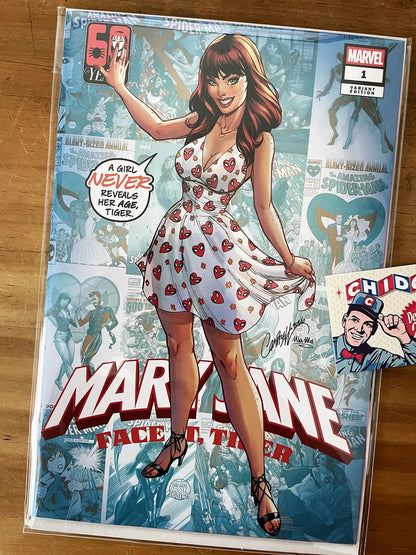 Comic Set - Mary Jane Face It Tiger Scott Campbell Mj