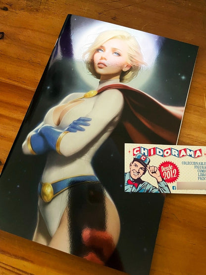 Comic - Power Girl #1 Will Jack Foil Power Girl Sexy Virgin