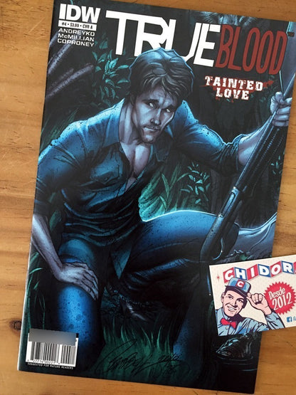 Comic Set - True Blood #1 Al #5 Scott Campbell Variants